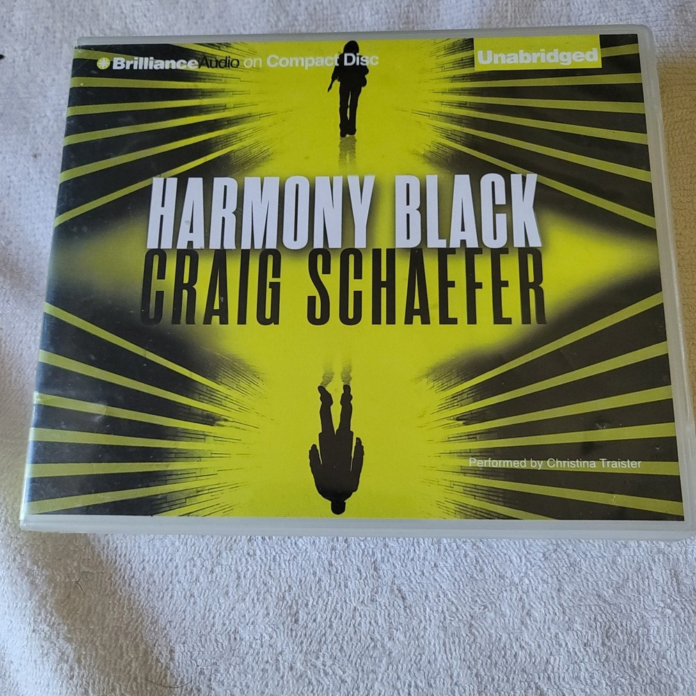 Harmony Black By Craig Schaefer- Audio Book CD‎ - VERY GOOD